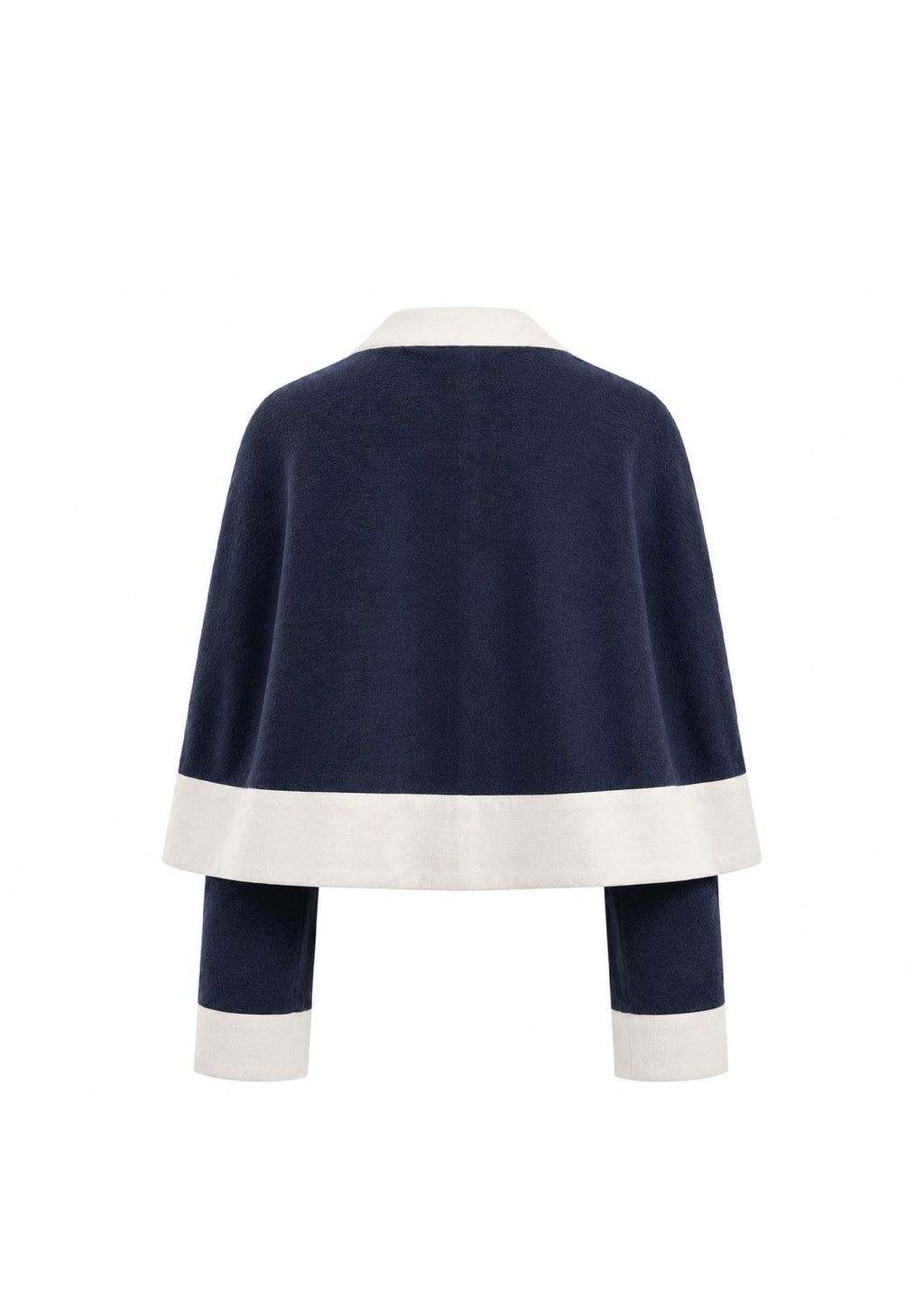 Cape with sleeves