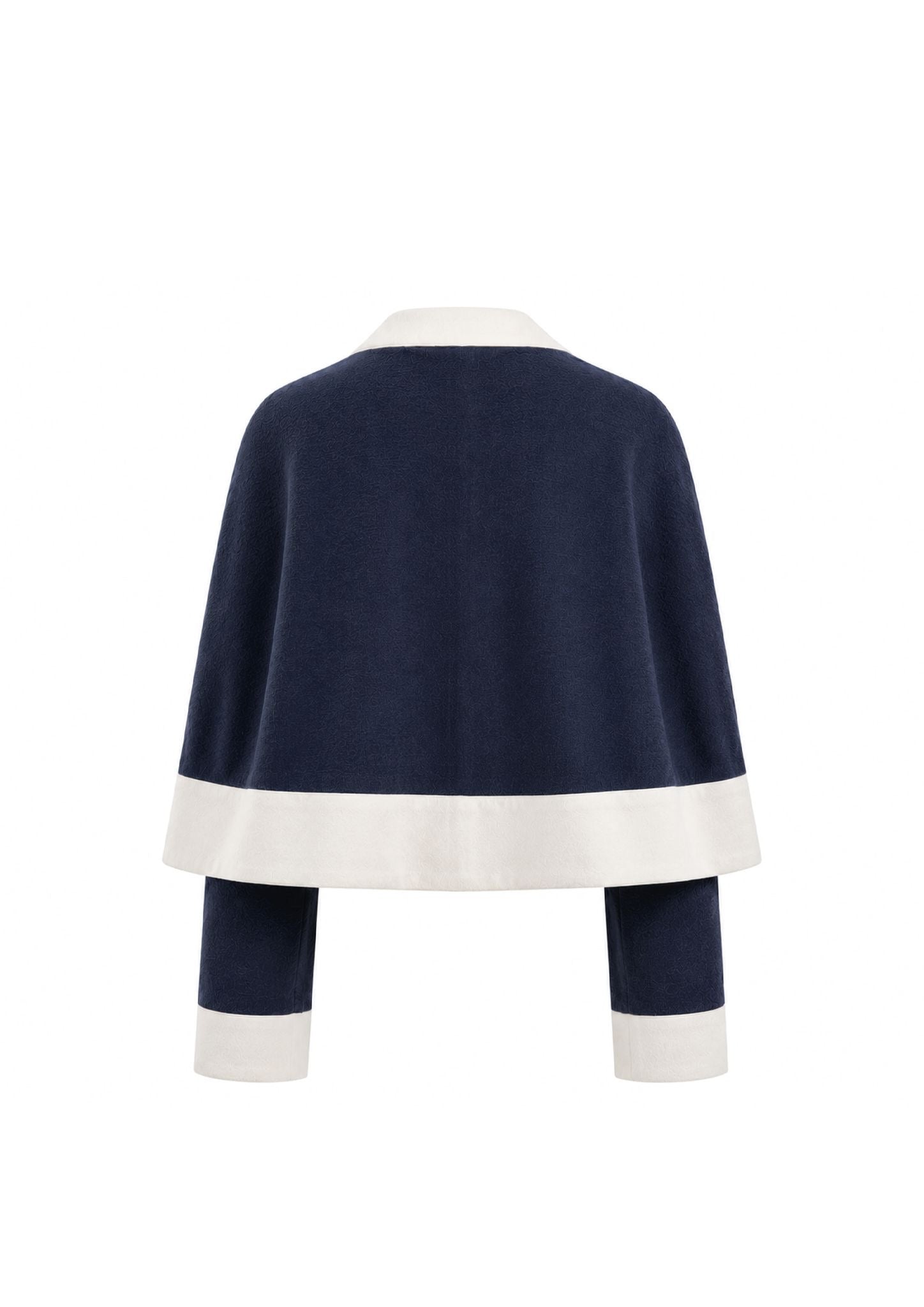Cape with sleeves