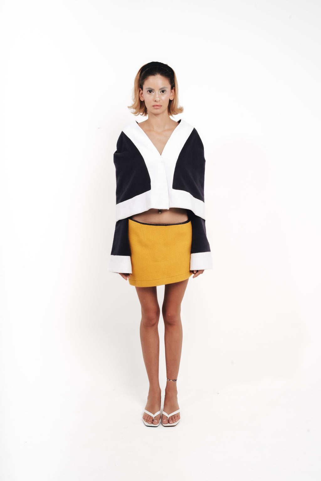 Wrap Mini Skirt