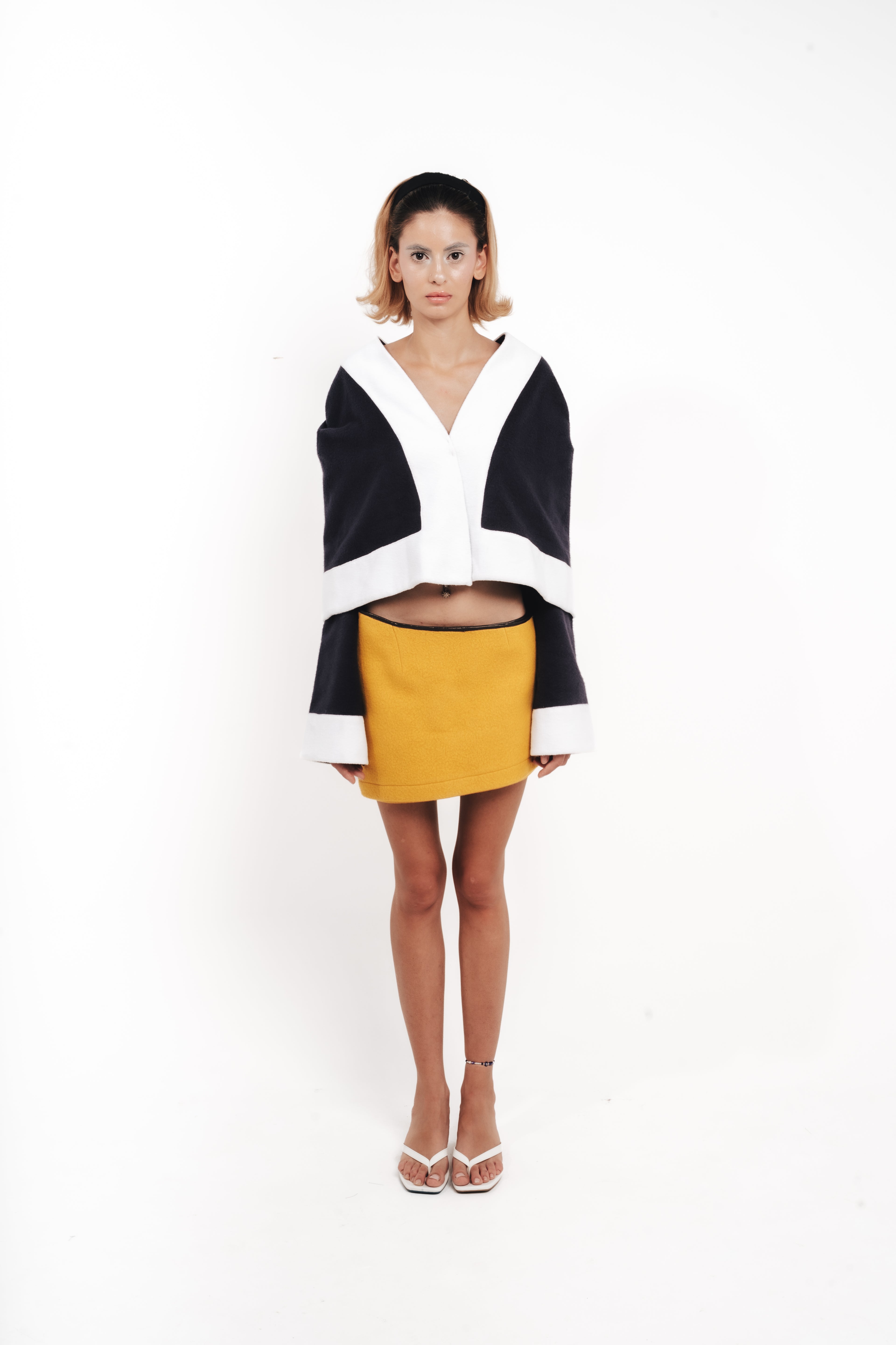 Wrap Mini Skirt